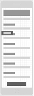 Mobile Size Guest Login Wireframe