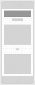 Mobile Size Home Wireframe